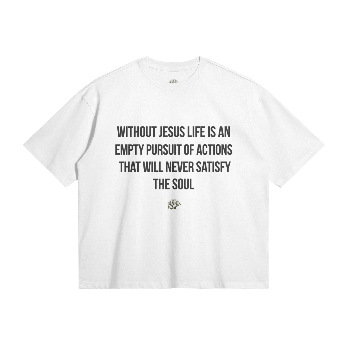 Defend Art Studios "Without Jesus" Boxy Tee